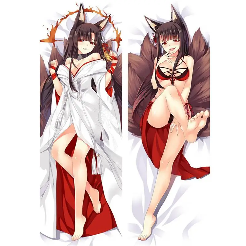 Аниме-наволочки для игр Akagi Azur переулок сексуальная девушка обнимает тело
