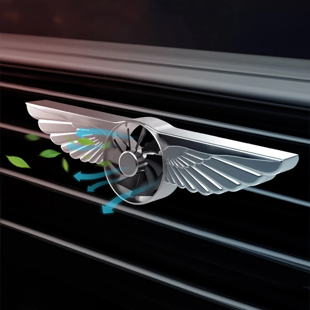 Автомобильный ароматический зажим Air Force One Вращающийся вентилятор освежитель