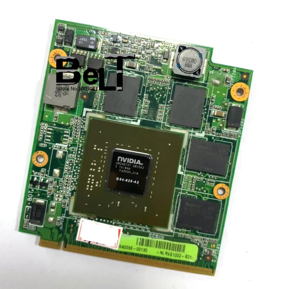 9500M GS 9500MGS 512MB G84 625 A2 VGA Видеокарта для ASUS F8S M50S PRO57S X55S X57S V1S VX2S F8Sn Бесплатная