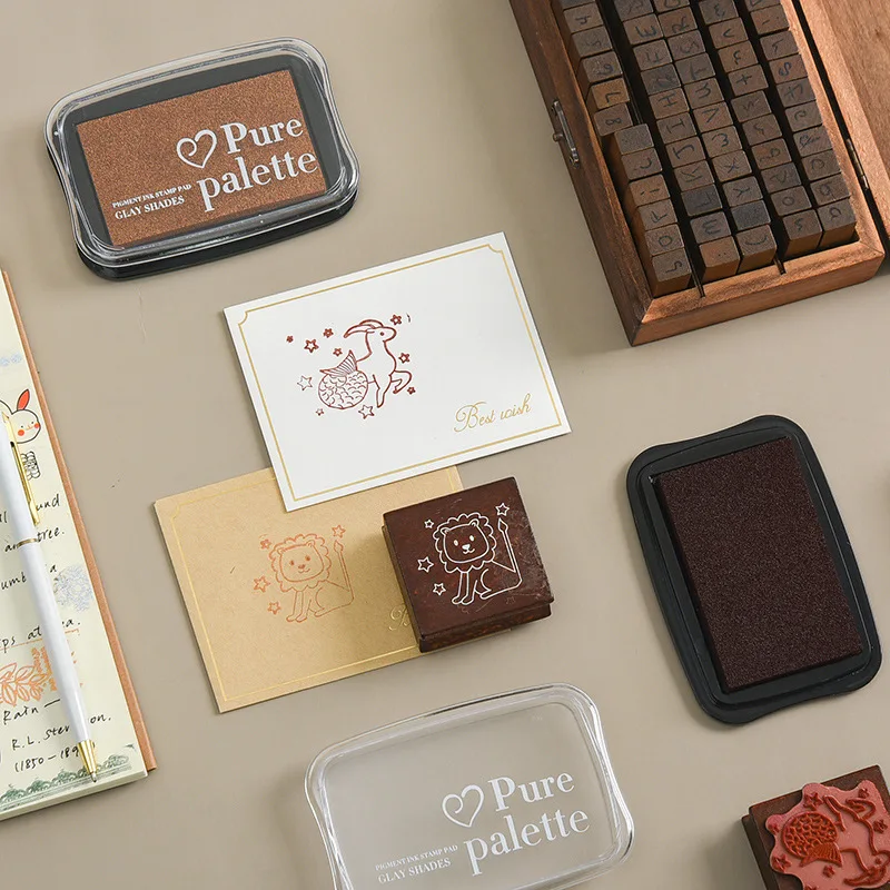 Большой штамп в стиле ретро 12 цветов принадлежности для рукоделия резиновые