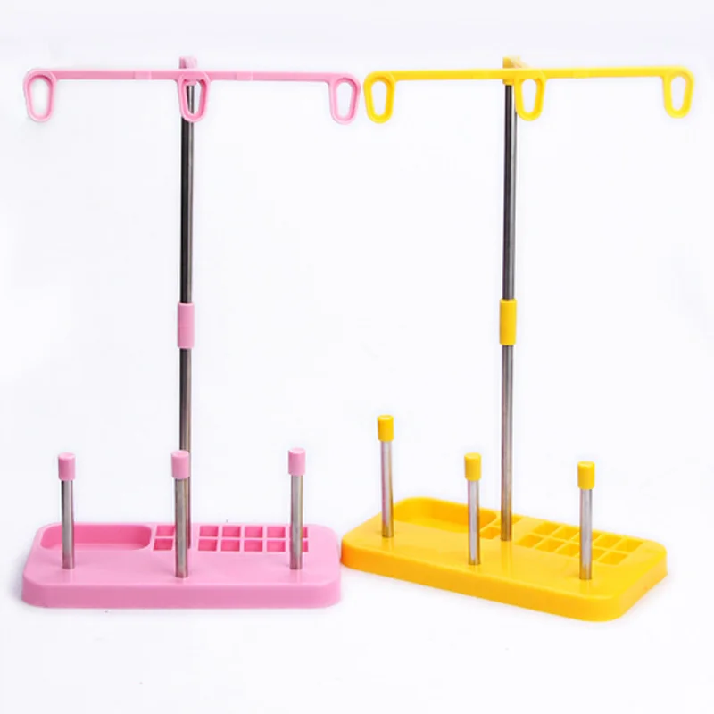 3 стойка для катушки держатель Съемный Многофункциональный вышивка нитки стойки