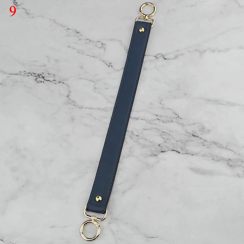 dark blue Сменный кошелек ремешок из искусственной кожи сумки ремни для лямка для сумки короткий Пояс аксессуары для женщин сумки аксессуары для сумок - Цвет: dark blue