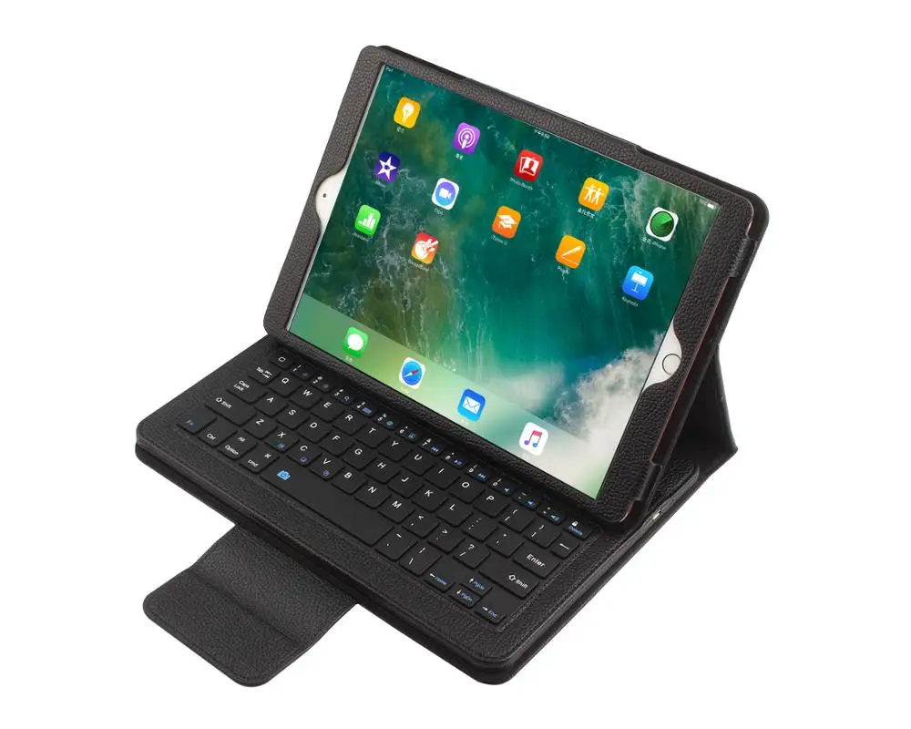 

Wireless Bluetooth Keyboard Case for Apple Ipad Air3 10.5/Pro 10.5 / IPAD10.5 wireless Keyboard Litchi leather Cover Keyboard