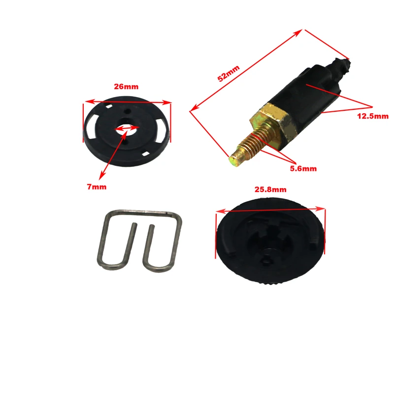 MoFlyeer универсальные 4 шт. набор зажимов для двигателя защелкивающиеся пряжки