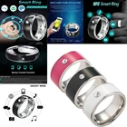 Модные мужские и женские новые технологии NFC умное кольцо из нержавеющей стали, подходит для iPhone и Android