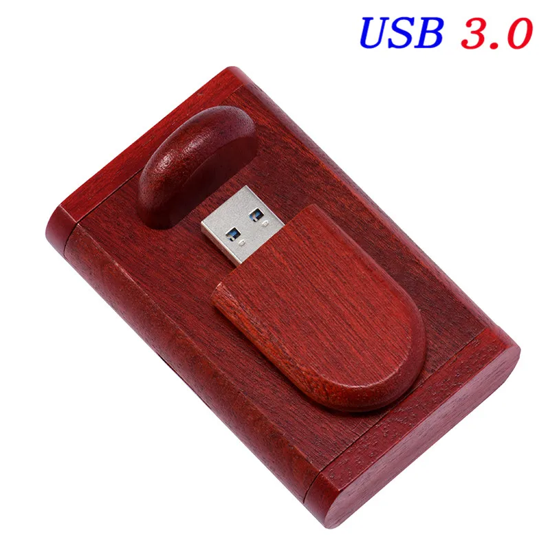 Rose wood with box SHANDIAN Высокоскоростной usb 3,0 Логотип Деревянный+ коробка персональный логотип печать Ручка-накопитель 8 ГБ 16 ГБ 32 ГБ usb флеш-накопитель Флешка U диск - Цвет: Rose wood with box