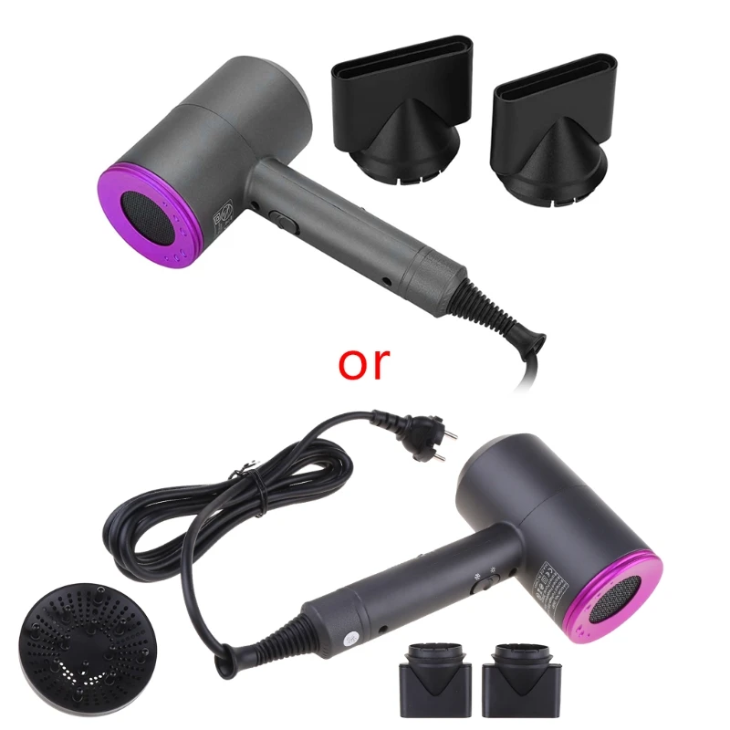

Professional Hair Dryer Strong Wind Salon Dryer Hot Air Brush&Cold Air Wind Negative Ionic Hammer Blower Dry Electric