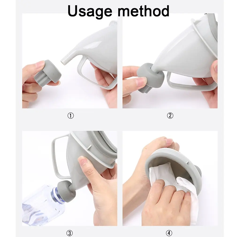 Compact Size Outdoor Travel Car Use Urine Bottle Urinal Funnel Tube Children Women Stand Up &amp Pee Toilet Tools | Обустройство дома