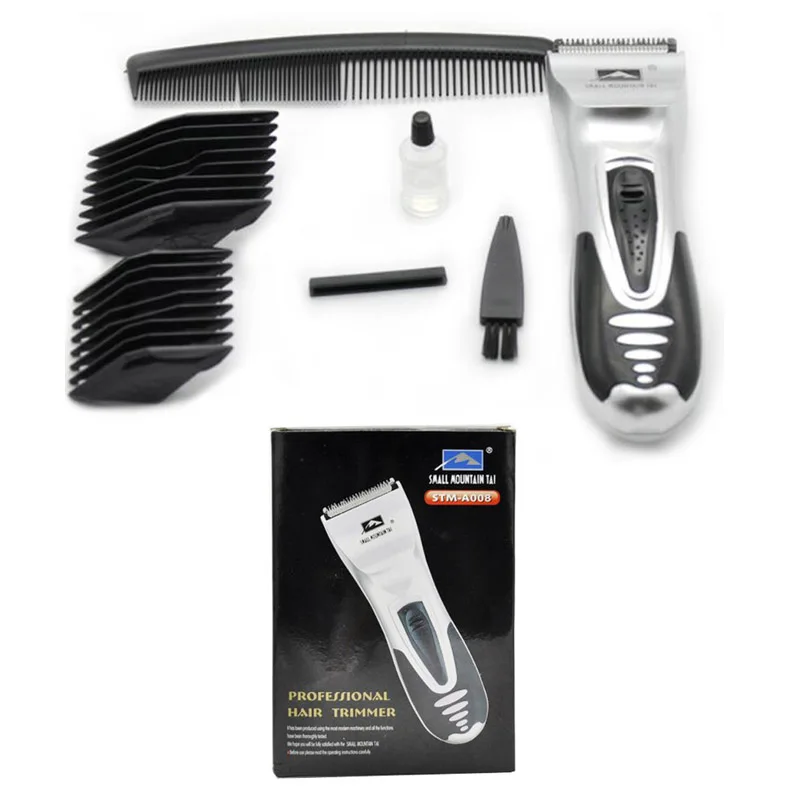 

STM-A008 Professional Electric Hair Clipper Endurance Cordless Low Noise Hair Trimmer Shaver Razor For Adult Child By AA Battery