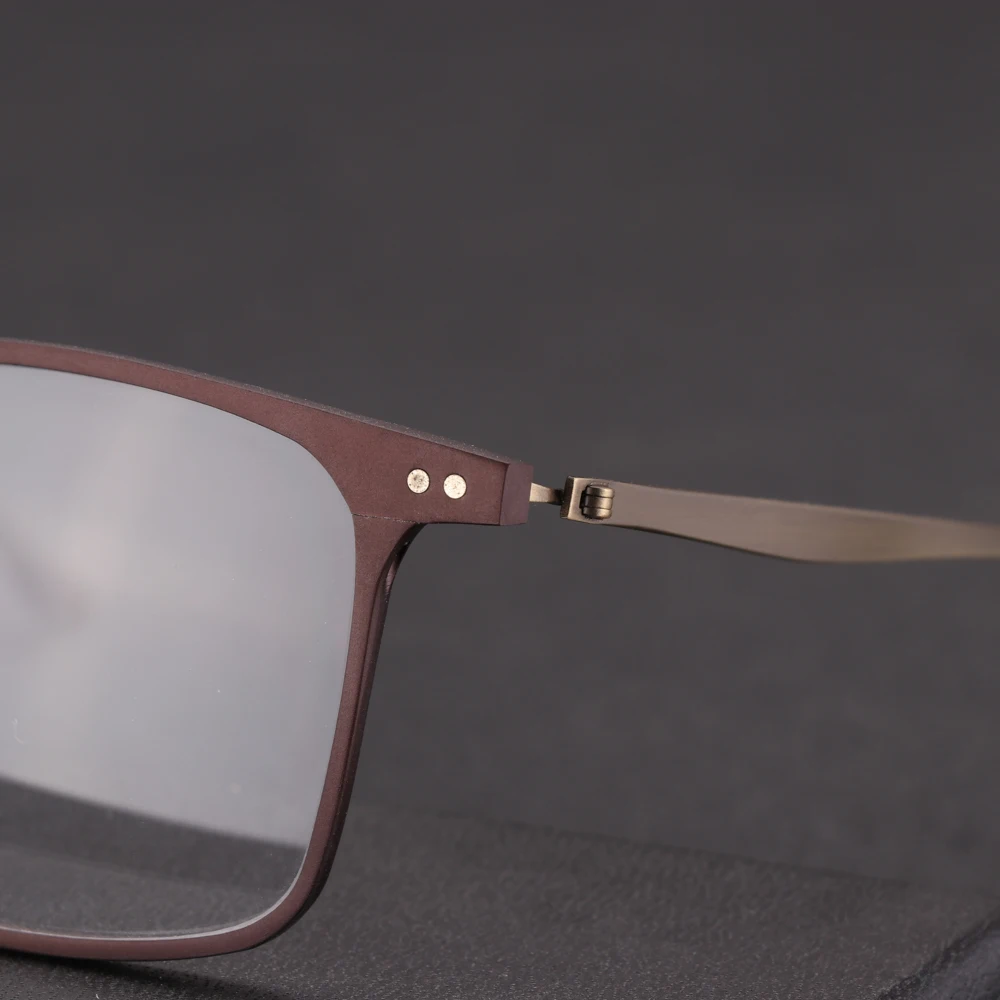 Оправа для очков Мужская Ультралегкая из алюминиево магниевого сплава