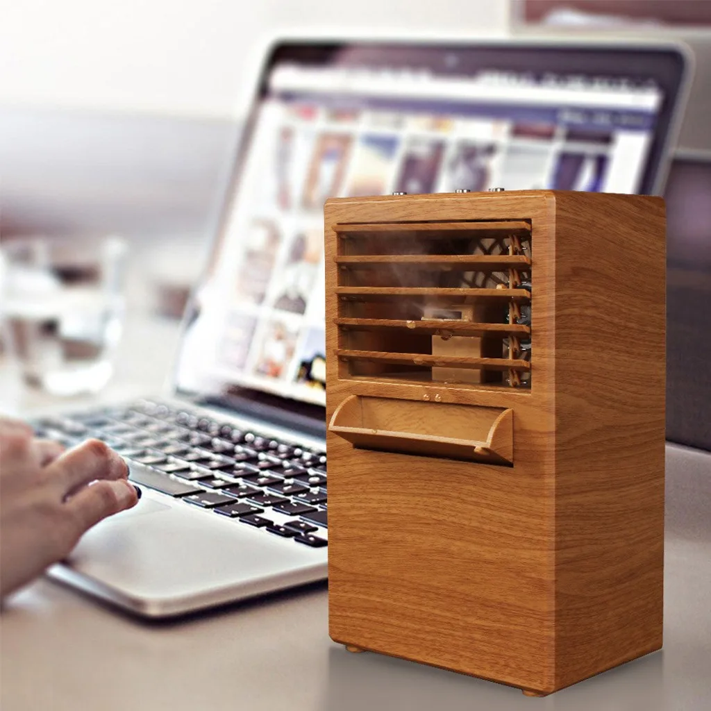 

Portable Air Conditioner Low Noise Desk Multi-function Fan Evaporative Air Circulator Cooler Humidifier