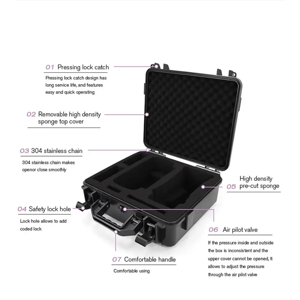 Fimi X8 SE 2020 Водонепроницаемая коробка переносной чехол для хранения дрона