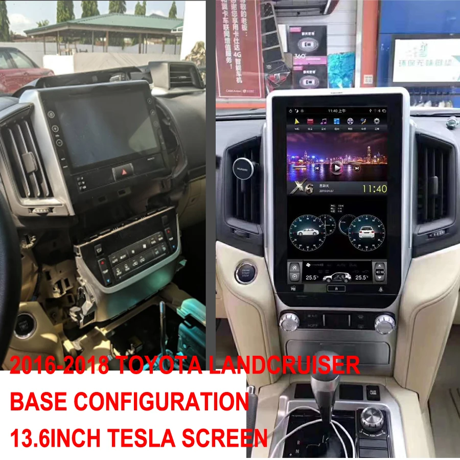 Автомобильная Мультимедийная система автомагнитола с экраном 13 6 дюйма Tesla для