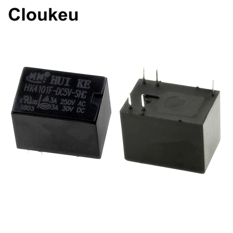 Relay DIP5 HK4101F- DC5V DC12V DC24V -SHG 5V 12V 24V 3A | Обустройство дома