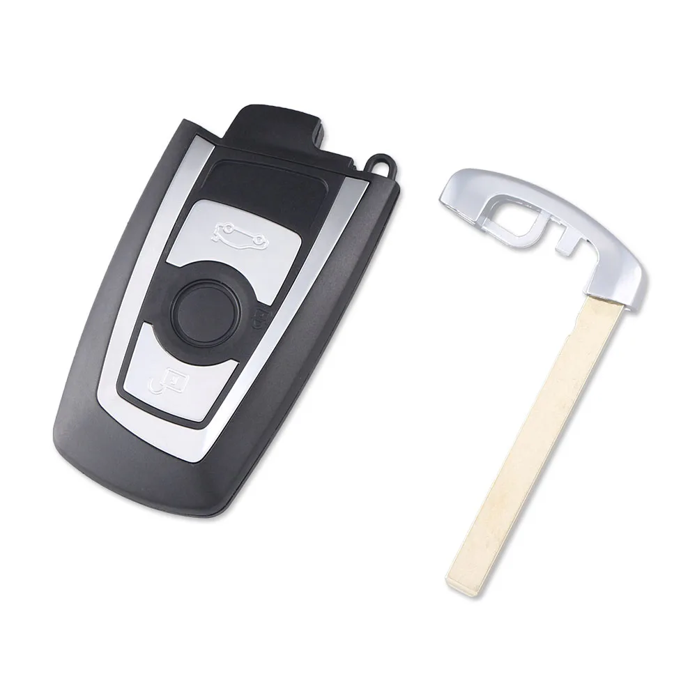 KEYYOU 3/4 кнопочный смарт ключ с дистанционным управлением чехол для BMW 5 7 серии