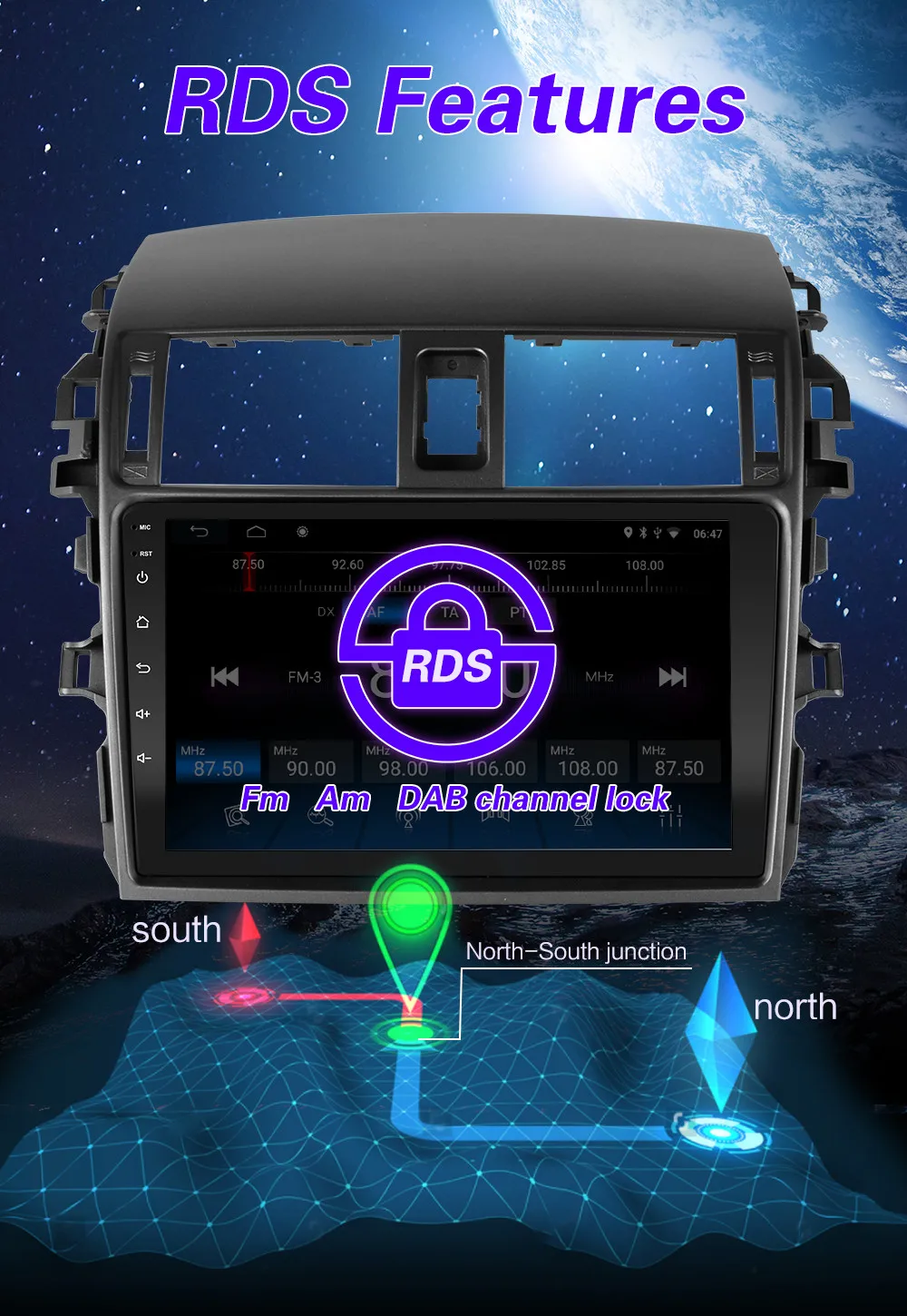 Car Radio Multimedia Video Player Mirror Link For Toyota Corolla E140/150 2008 2009 2010 2011 2012 2013 No Android 2 DIN