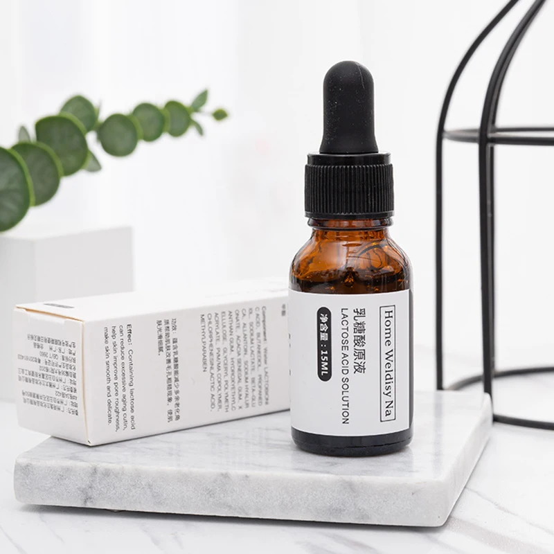 15 мл Лактоза кислота эссенция для лица против старения сужение пор увлажнение