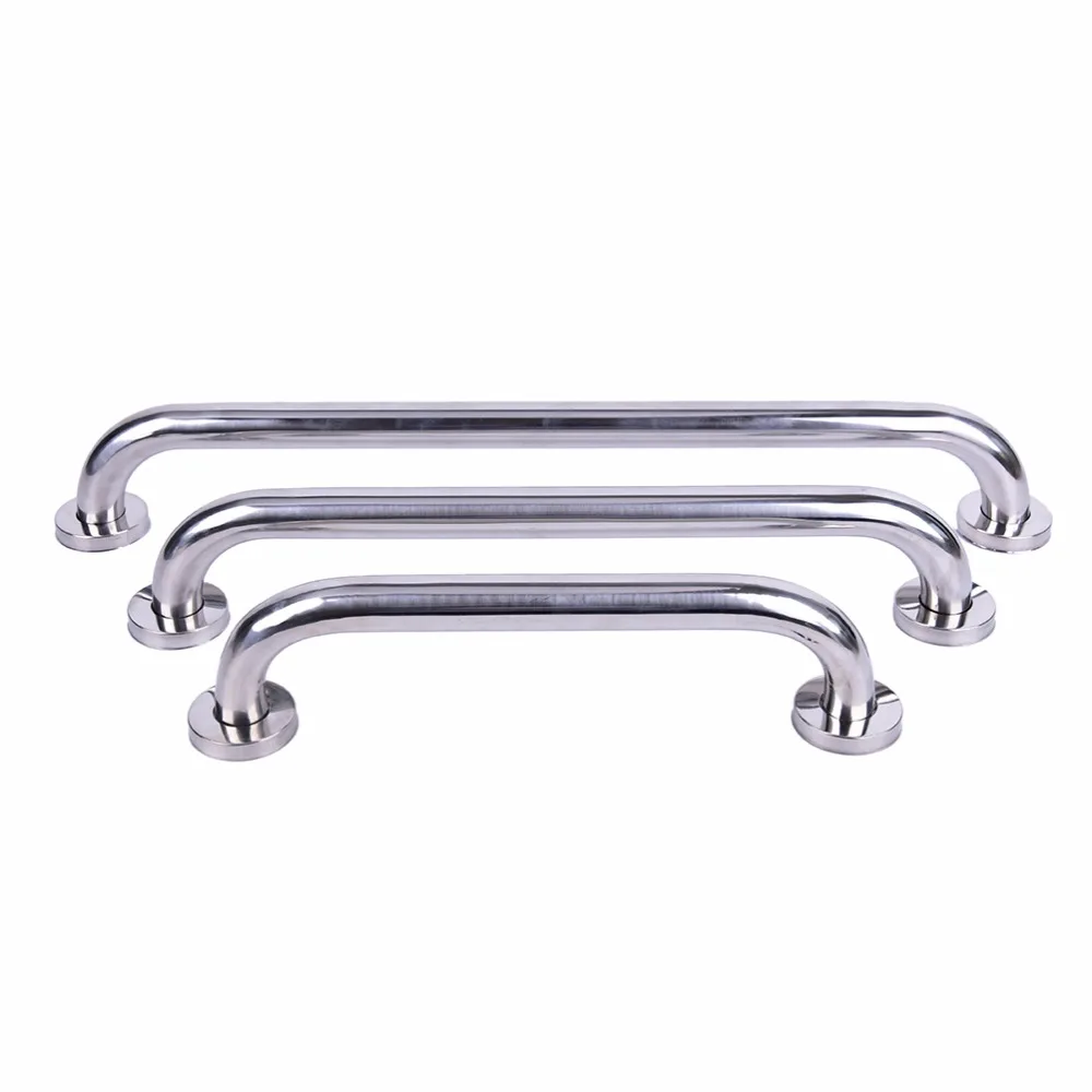 

30/40/50cm Stainless Steel Bathroom Tub Toilet Handrail Grab Bar Shower Safety Support Handle Towel Rack
