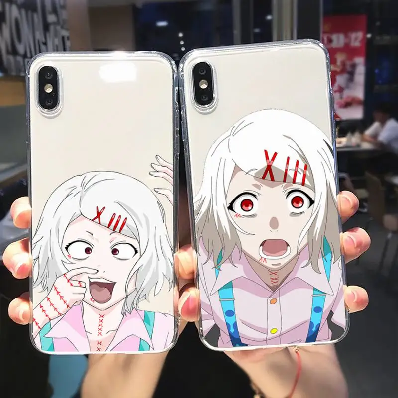 Zororong Juzo Suzuya Tokyo Ghouls Phone Case For Samsung GalaxyS20 S21 S30 FE Lite Plus A21 A51S Note20 Transparent Shell |