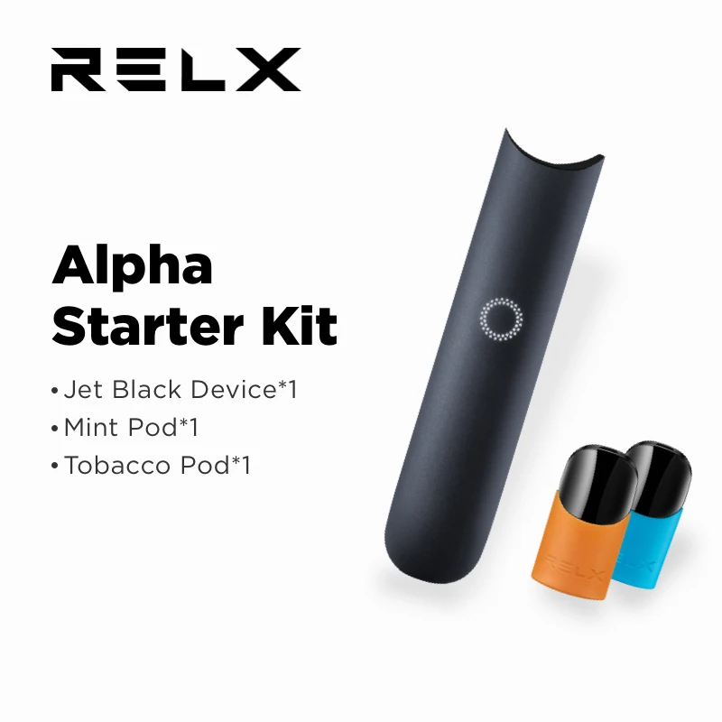 RELX вейп Alpha электронная сигарета стартовый набор электронный электронные