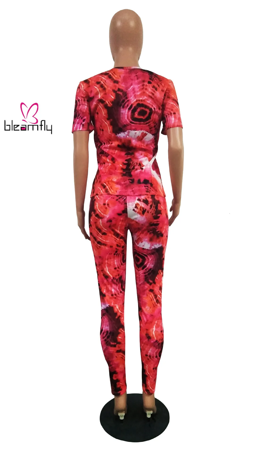 2019 женский осенний Новый комплект из двух предметов: футболка с принтом и