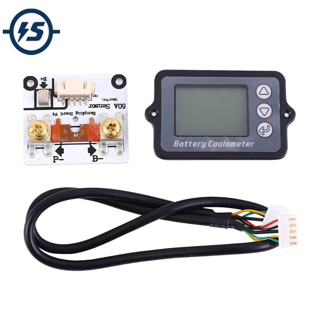 Индикатор емкости батареи кулометр Дисплей уровня мощности литий железо тестер