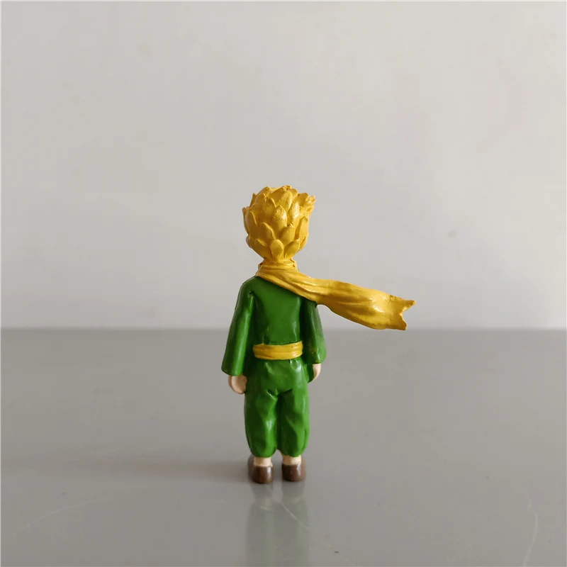 Статуя стоящего Маленького принца из смолы украшение для дома шарф миниатюры