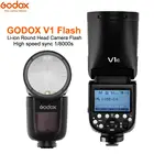 Godox V1 вспышка Speedlight для SONY Canon Nikon Fujifilm Olympus Panasonic вспышка для камеры фонарик TTL Speedlite литий-ионный аккумулятор