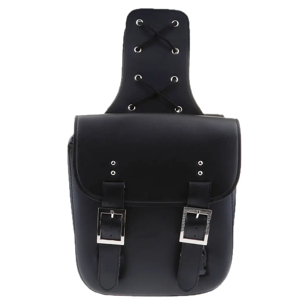 

2 X Motorcycle Leather Side Saddlebags for XL883 / 1200