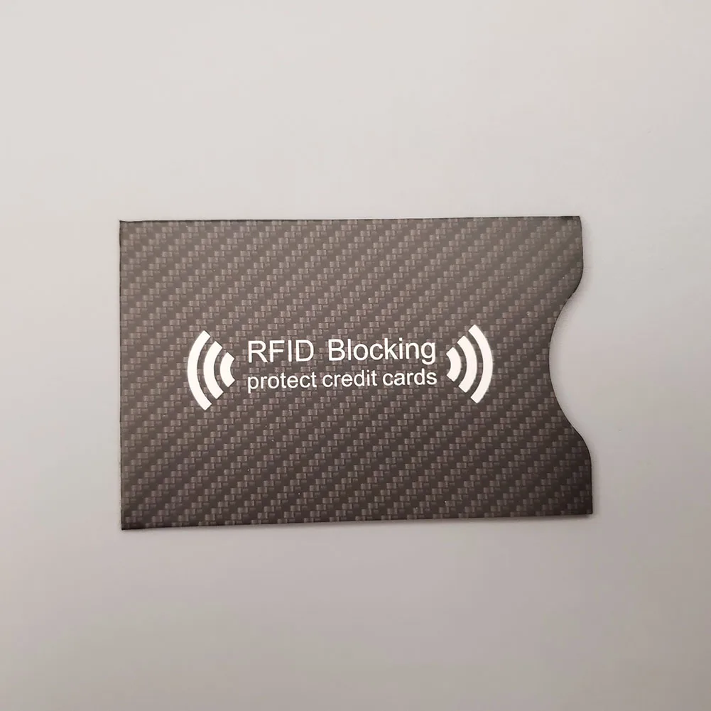 1 шт. защита от кражи для RFID, защита для кредитных карт, блокировка, держатель для карт, чехол для кожи, защитный чехол для банковских карт, Новинка - Цвет: Black White