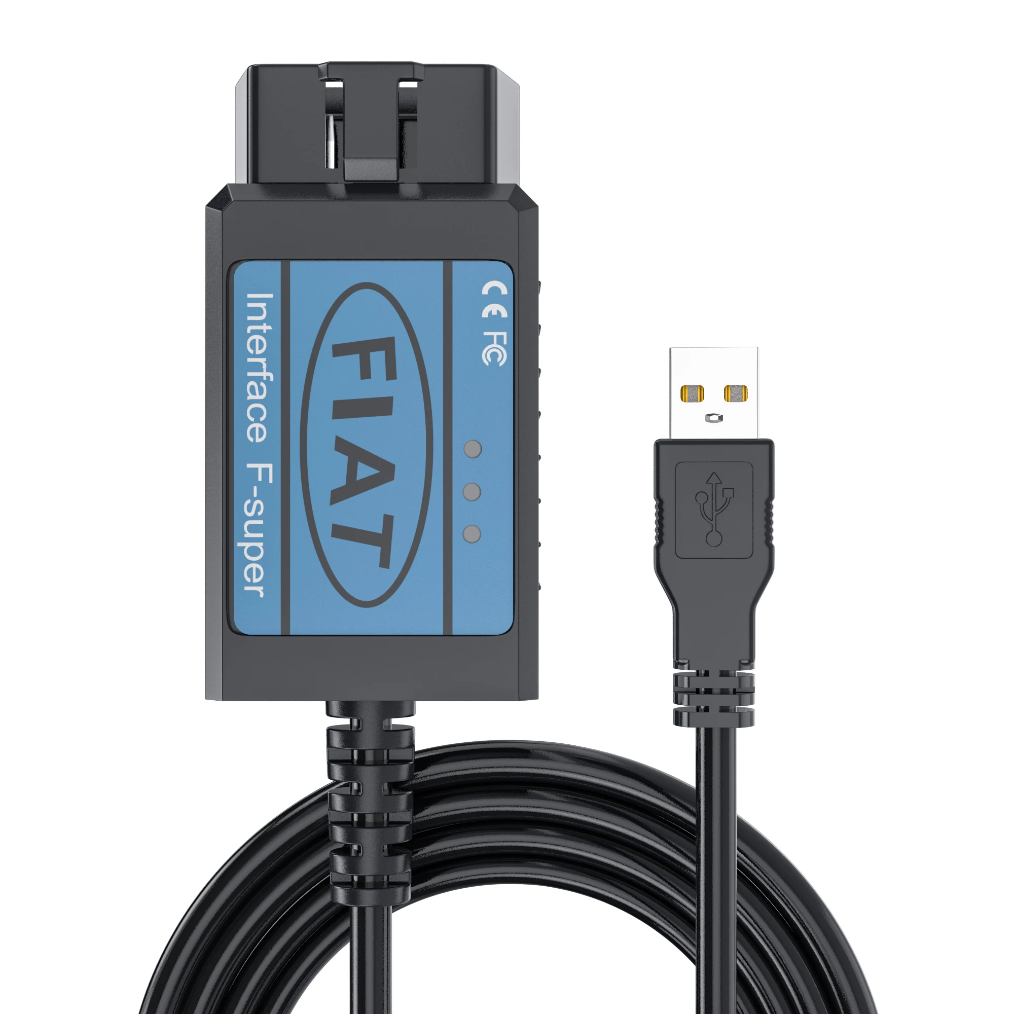 OBD2 диагностический инструмент для Fiat сканер Интерфейс F Super EOBD бесплатная