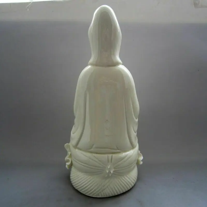 26 5 см */китайский фарфор Dehua kwan-инь Гуаньинь Sest и статуя |
