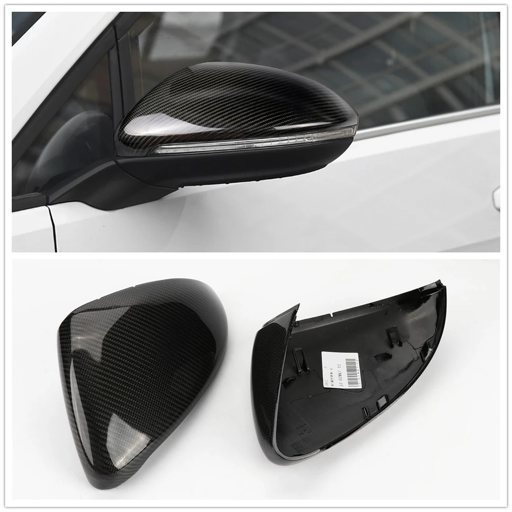 

Carbon Fiber Mirror Cover For Volkswagen VW Golf MK7 GTI TSI 2014-2018 Car Exterior Rear View Rearview Shell Caps Replacement