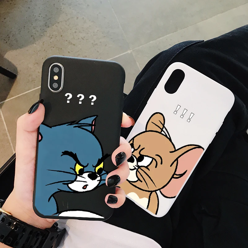 Чехол для телефона с рисунком Тома Джерри huawei P30 P20 P10 Pro Lite Plus матовый Силиконовый