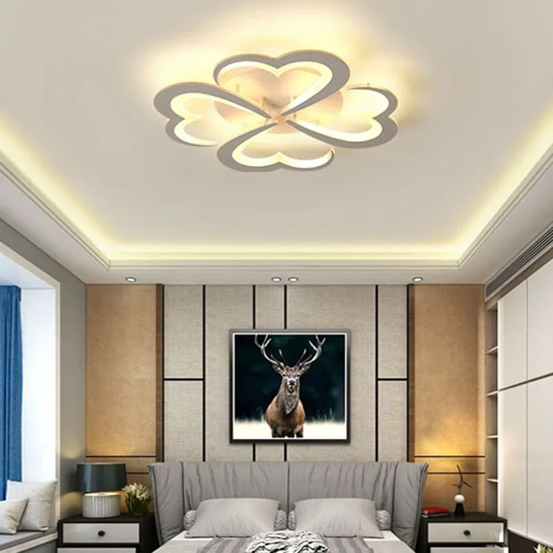 

Modern minimalist living room LED ceiling lamp luxury personalized bedroom lamp APP dimming remote control hotel corridor light