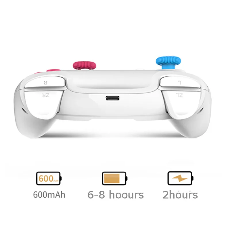 Беспроводной Bluetooth геймпад с рукояткой 6 осей для Switch Pro NS 3-й консоли игровой