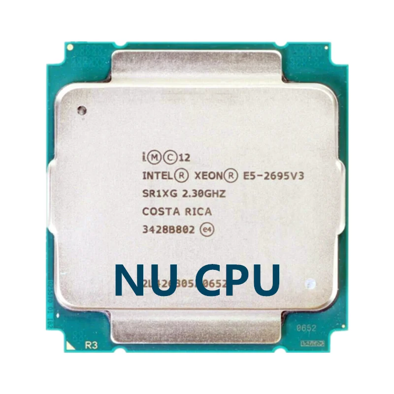 

E5 2695 V3 Оригинальный процессор Intel Xeon SR1XG E5-2695V3 2,3 ГГц 35M 14 ядер V3 E5-2695 120W E5 2695V3