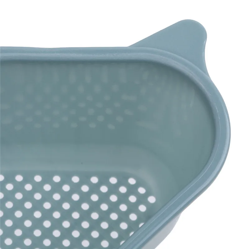 

Sink Garbage Filter Triangle Sieve Rack Sink Leftovers Soup Juice Separated Kitchen Tools Self-Standing Drain Storage Basket