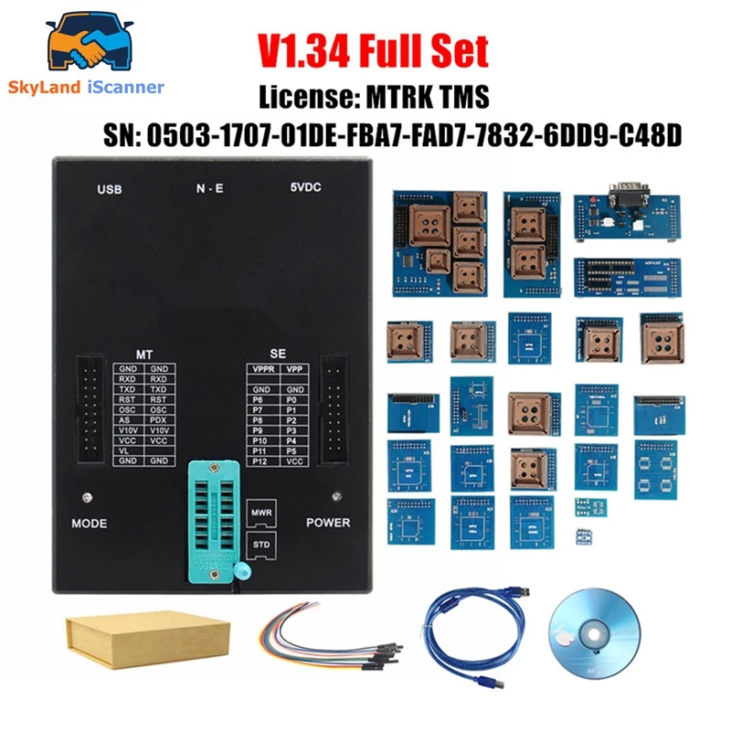 Горячая Распродажа Orange5 ECU Программатор V1.34 Полные Адаптеры Plus V1.35 полный