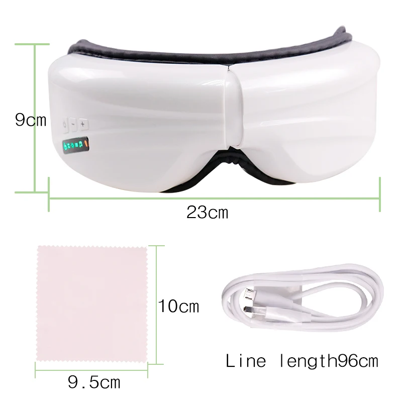 Умный массажер для глаз музыкальная магнитная маска давление воздуха Bluetooth