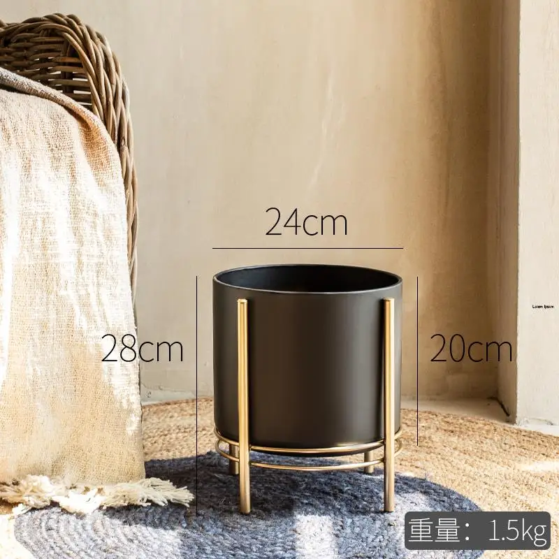 Креативный Железный Цветочный Стенд скандинавский цветочный горшок балкон