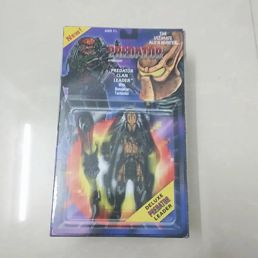 NECA Predator Kenner Leader Clan Chief 18 см фигурка Коллекционная игрушка Подарки