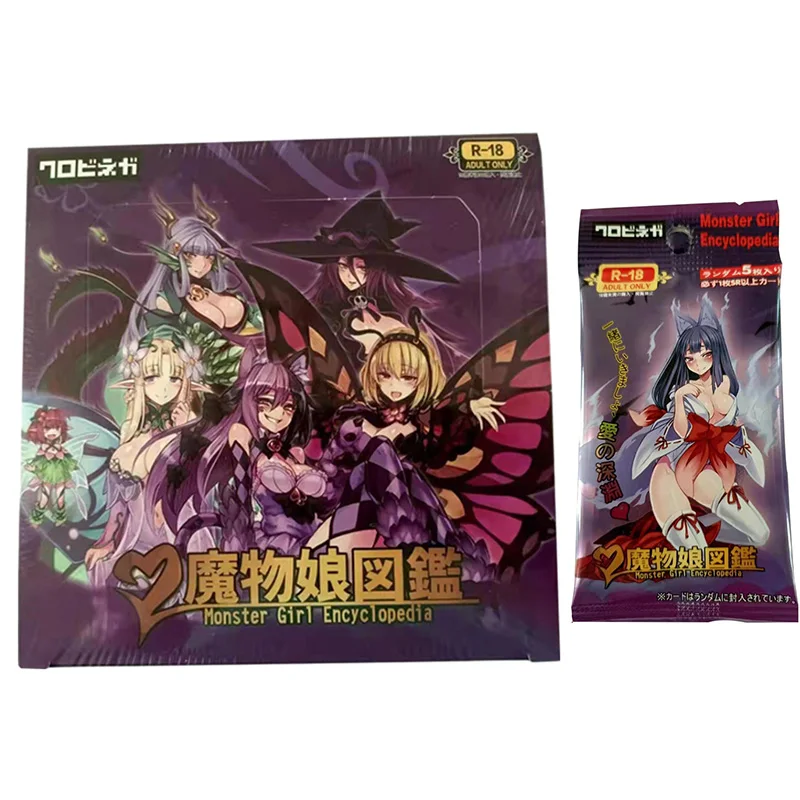Juego de cartas de monstruo de anime para ni&ntilde;as, colecci&oacute;n de cartas coleccionables, regalo para ni&ntilde;os, novedad-0