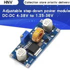 Понижающий Регулируемый Модуль питания 5A XL4015, светодиодсветодиодный литиевое зарядное устройство с радиатором, с 4-38 в до 1,25-36 в 24 в 12 В 9 в 5 В
