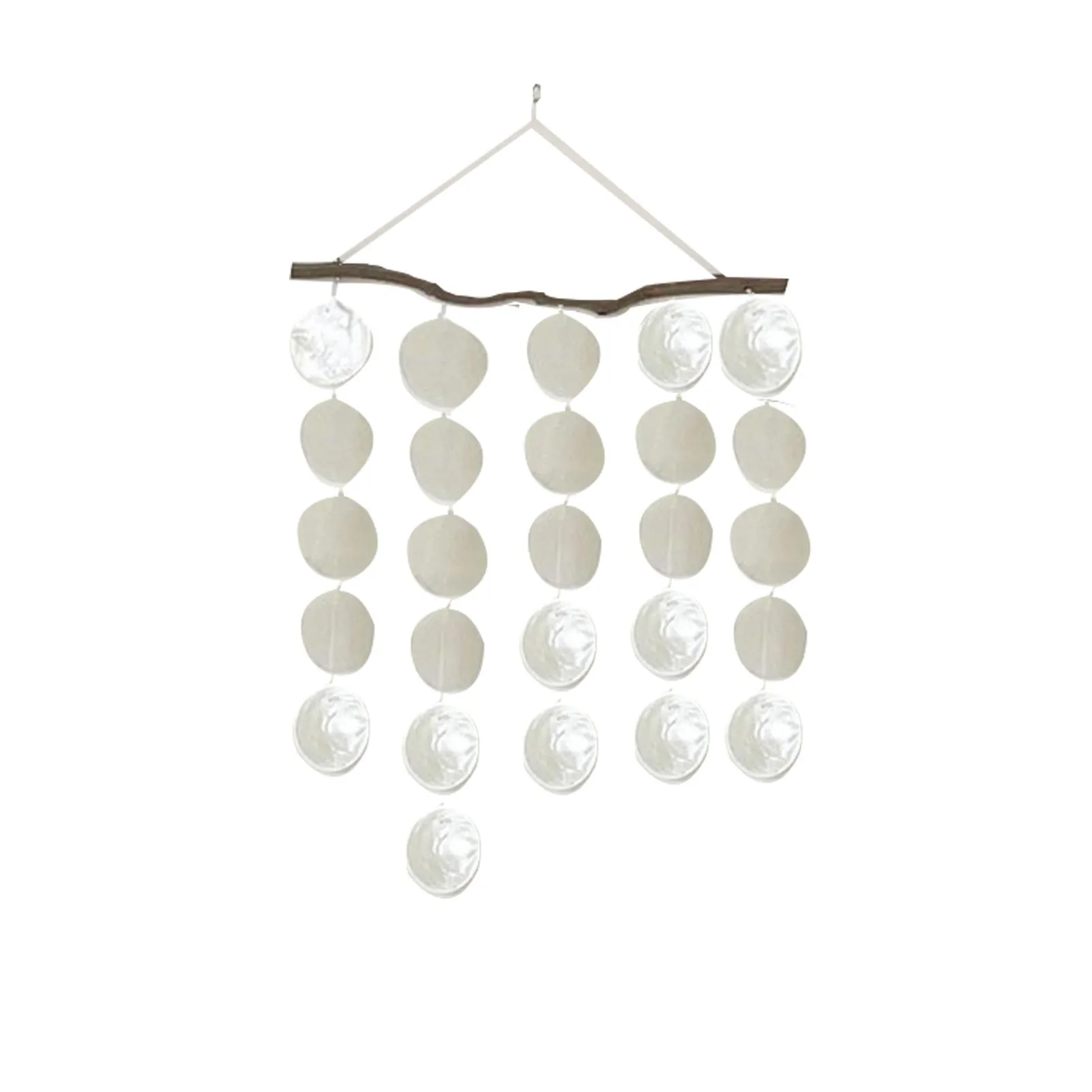 

Hot Natural Hanging Decoration Shell Piece Pendant Wall Ornament Self-assembly DIY Craft for Home Door