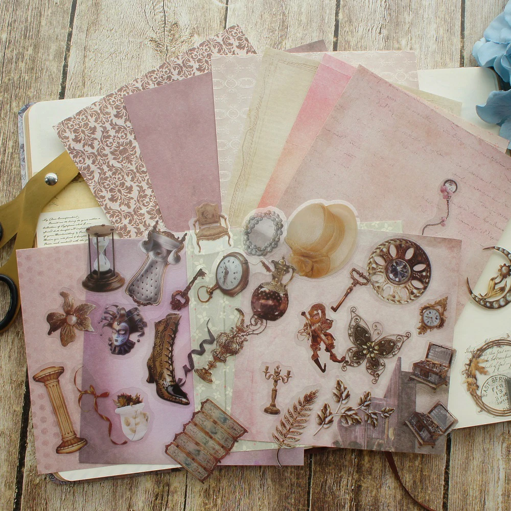 Наклейки из ПВХ 58 листов 10 шт./партия для оформления фона оперного театра 19 века