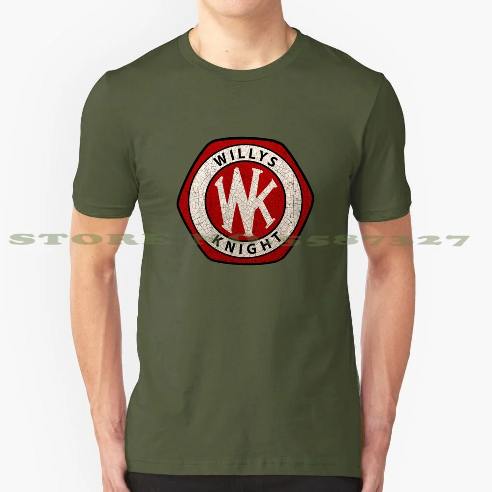 

Willys Knight Модные Винтажные футболки, футболки Willys Knight Детройт 4X4