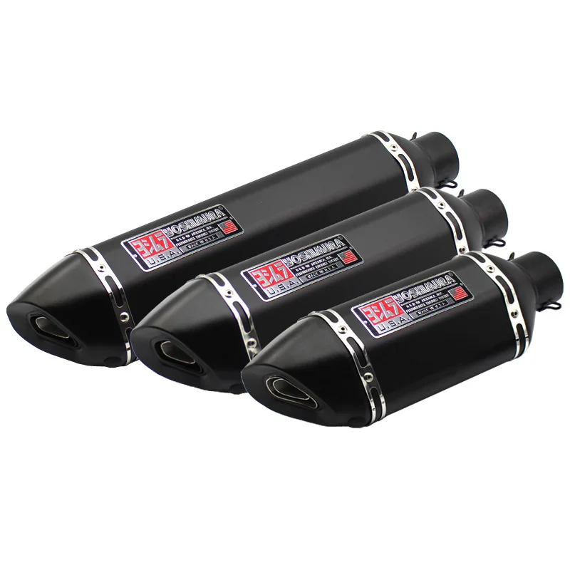 Выхлопная труба для мотоцикла Yoshimura 570/470/370 мм 51/61 мм|motorcycle exhaust pipe muffler|motorcycle