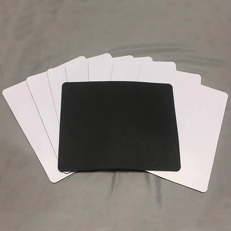 

HOT-10Pcs Blank Mouse Pad for Sublimation Transfer Heat Press Printing Crafts
