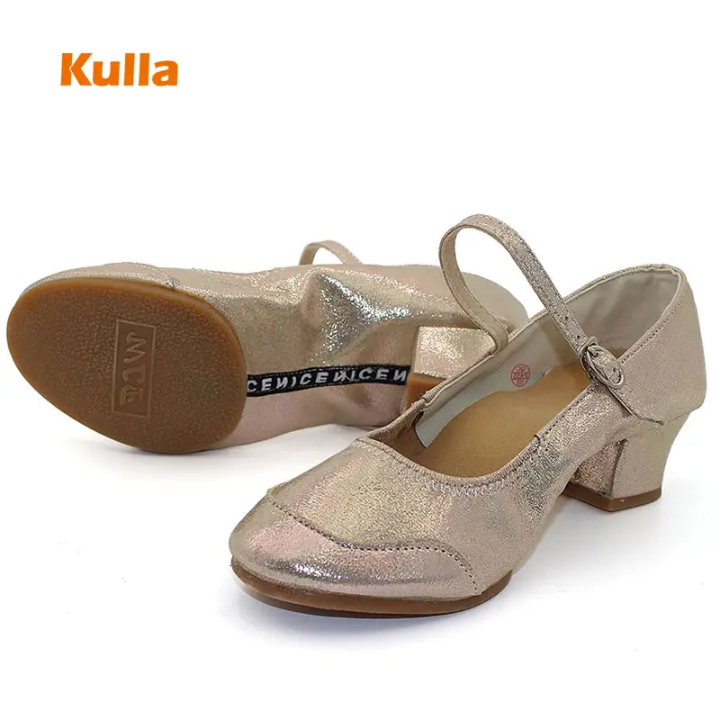 Туфли женские для латиноамериканских танцев на резиновой мягкой подошве дышащие